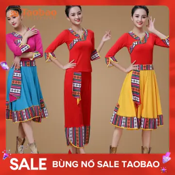 Váy Bầu Suông -Đầm Suông Dài Tay Thu Đông Có Hình hoa nhí | Shopee Việt Nam