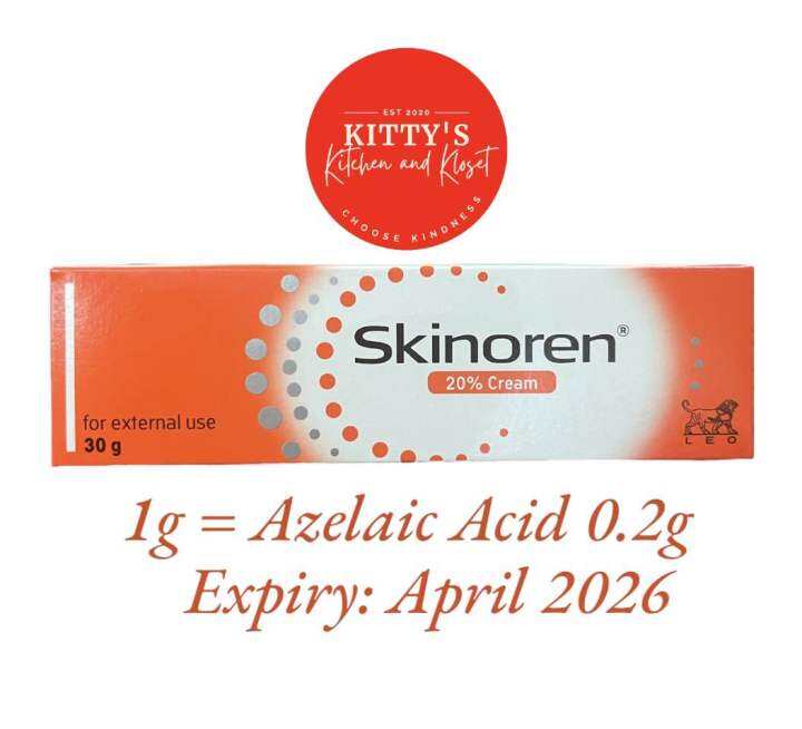 SKINOREN Azelaic Acid Cream 30g Lazada PH