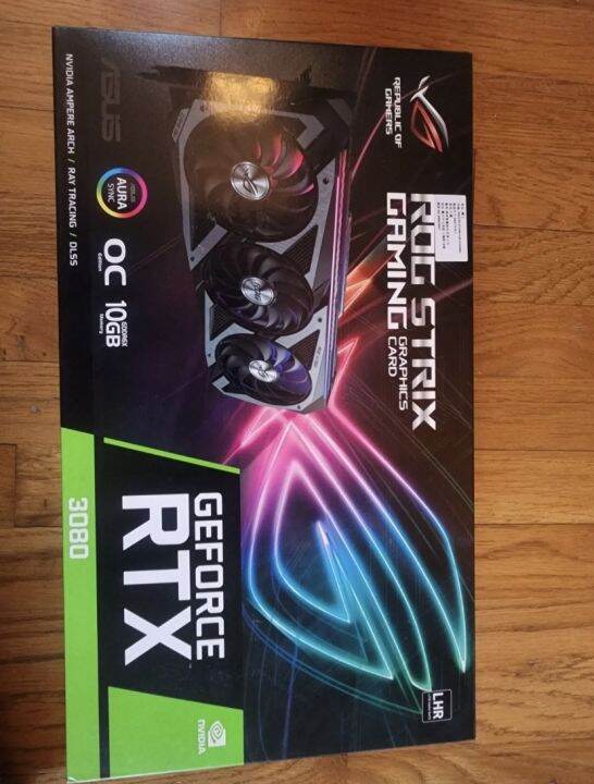 ASUS ROG Strix GeForce RTX 3080 OC 10GB GDDR6X Graphics Card | Lazada.co.th