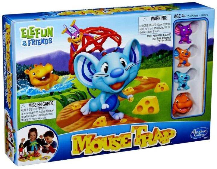 Hasbro Gaming Elefun and Friends Mousetrap Game | Lazada