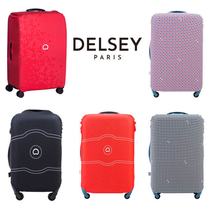 Delsey French Ambassador Elastic Trolley Case Cover Suitcase Protective