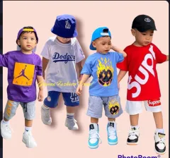 Dodgers Terno for kids 1-10yrs. old available Cotton Fabric ORDER