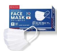 Iris Pleated Type (V-Cut) Mask 60pcs Size M / Iris