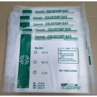 Colostomy Bag ถุงอุจจาระ NO.4 เบอร์ L ( COLOSBAG) 30ชิ้น 50ชิ้น 100ชิ้น ถุงหน้าท้อง colostomy bag
