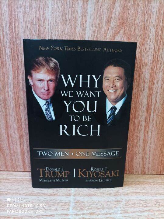 Buku Why We Want You To Be Rich Tow Men One Message By Donald J Trump