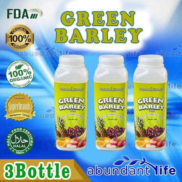 3 BOTTLES GREEN BARLEY JUICE AUTHENTIC SOLD BY ABUNDANT LIFE Lazada PH   S538dd8b80185442c9559b0c78d1181adf  720x720q80 