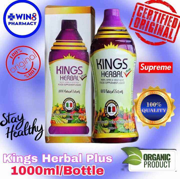 Kings Herbal Plus 1000ml (1L) Original Liquid Food Supplement Lazada PH