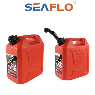 SEAFLO แกลลอนน้ำมันเชื้อเพลิง ถังเติมน้ำมันสำรอง  เหมาะสำหรับ เบนซิน ขนาด 5 ลิตร- ใช้สำหรับบรรจุน้ำ