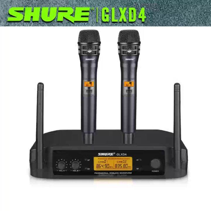 shure original GLXD4,mic wireless,mic karaoke,wireless mikrofon,mik