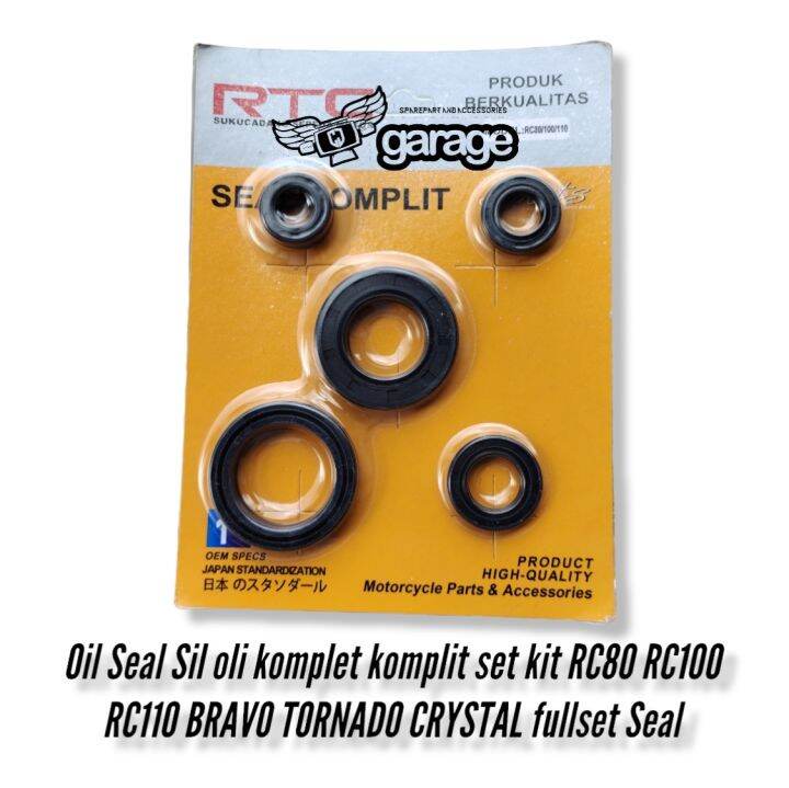 Oil Seal Sil Oli Komplet Komplit Set Kit Rc Rc Rc Bravo Tornado