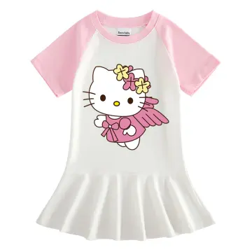 Đầm Hello Kitty Sọc Đứng D069 giá tốt Tháng 7 2023  Mua ngay  Shopee  Việt Nam