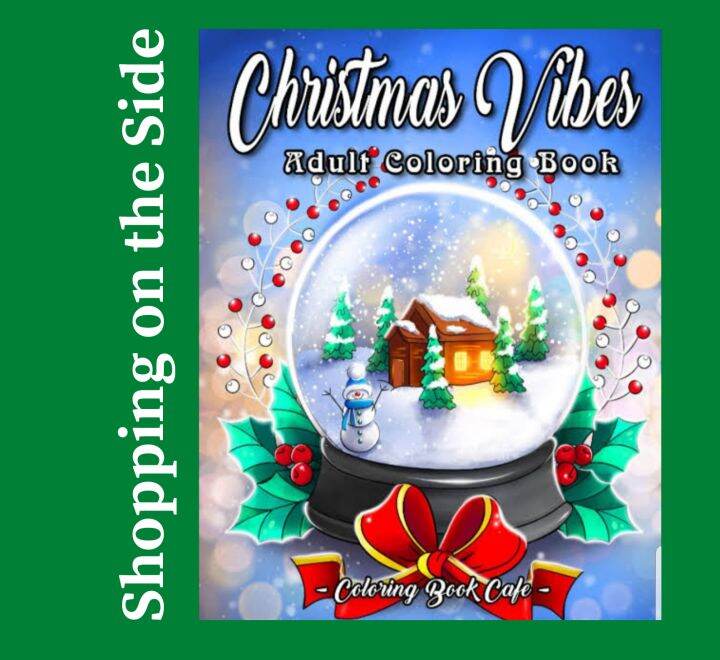 Coloring Book Cafe Christmas Vibes Adult Coloring Book | Lazada PH