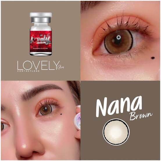 คอนเเทคเลนส์-lovelylens-nana-brown