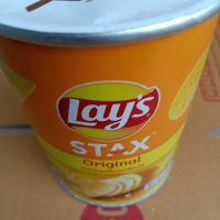 Lays STAX  มันฝรั่ง รสออริจินัล น้ำหนักสุทธิ 42 กรัม