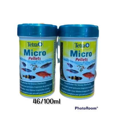 Micro Tetra อาหารปลานีออนปลาออตโต้ขนาดเล็ก