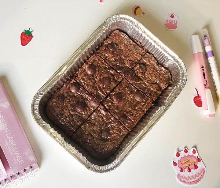 triple-choc-brownie-บราวนี่ช๊อคสามสหาย-200g-ถ้วย