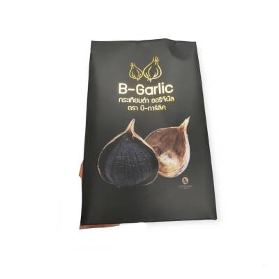 B-Garlic Black Pearl Garlic 100g. กระเทียมดำ  สำหรับปรุงอาหาร  ออริจินัล100กรัม