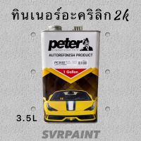 ทินเนอร์ผสมสี 2K (ทินเนอร์อะคริลิค) สีพ่นรถมอไซค์ สีพ่นรถยนต์ สี 2K Svrpaint