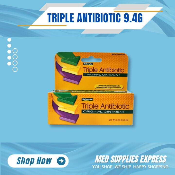 TRIPLE ANTIBIOTIC OINTMENT 9.4g, NATUREPLEX Lazada PH