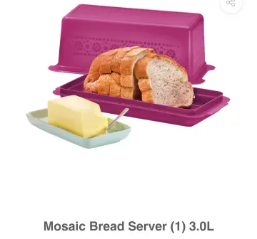 Tupperware Bread Server for Keeping Bread Loaves Fresh on the