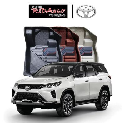 พรมปูพื้นรถยนต์Rida360ตรงรุ่น Fortuner2021-ปัจจุบัน