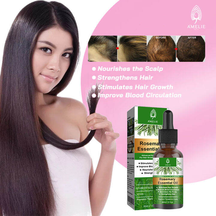 AMELIE Original Rosemary Essential Oil Hair Growth Essential Oil Hair
