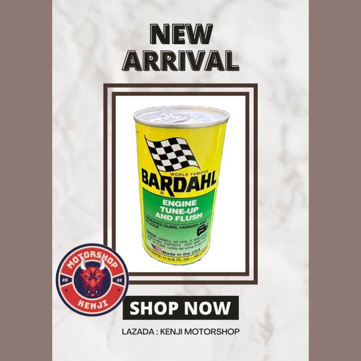 BARDAHL ENGINE TUNE UP & FLUSH (326ML) Lazada