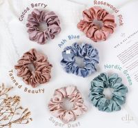 Ella Silk ยางรัดผมผ้าไหมมัลเบอร์รี่แท้ 100% - ไซส์ใหญ่ Ella Mulberry Silk Scrunchies - Maxi