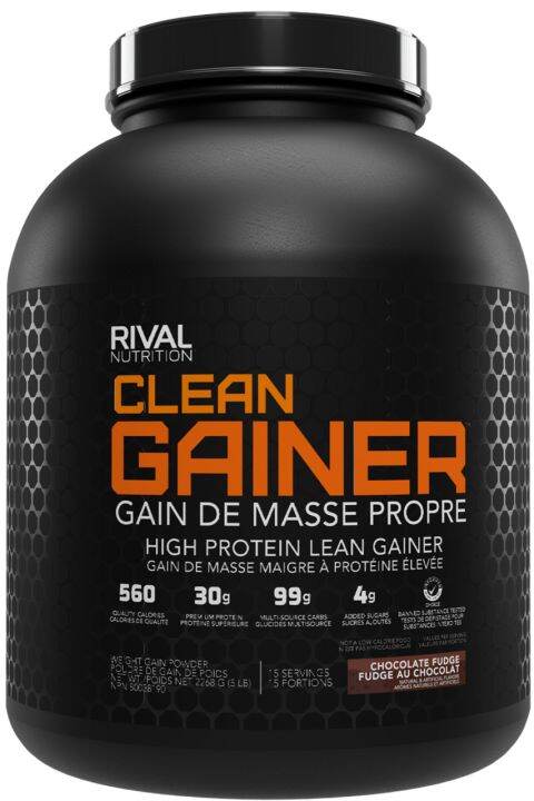 Rival Nutrition Rivalus Clean Gainer 5lb High Protein Lean Gainer