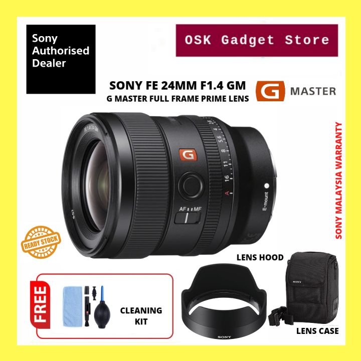 Sony FE 24mm F1.4 GM G Master Prime Lens For Sony Camera