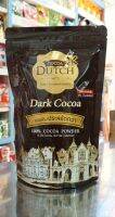 COCOA Dutch Dark cocoa 100% ชนิดเติม น้ำหนักสุทธิ 475 กรัม