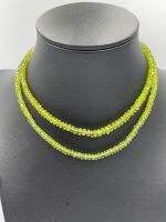 Peridot rondell faceted beads 4-5.5MM