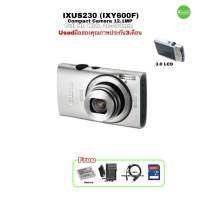 Canon IXY 600 IXUS 230 Powershot compact camera 14MP Full HD 8X zoom กล้องดิจิตอลคอมแพค แคนนอน Usedมือสองคุณภาพประกัน3เดือน