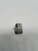 capacitor กระป๋องเงิน smd 100uf50v ขนาด 10×10.5mm