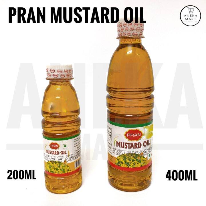 Pran Mustard Oil/ Minyak Mustard 【400ml】 Lazada
