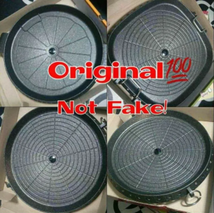 Authentic Korean Grill Pan 💯 with free 2 Butane Gas Lazada PH