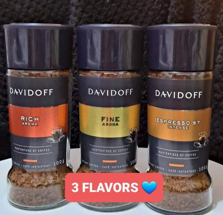 DAVIDOFF COFFEE 3 FLAVORS MADE IN SWITZERLAND Lazada PH