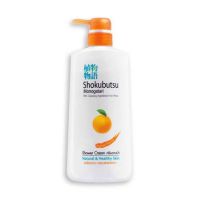 Shokubutsu Monogatari ครีมอาบน้ำโชกุบุสซึ โมโนกาตาริ Orange Peel Oil (สูตรสีส้ม) 500 มล.