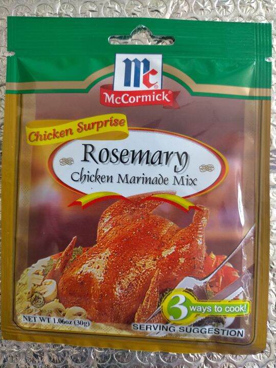Mc Cormick Chicken Marinade Mix Rosemary 30g Lazada PH