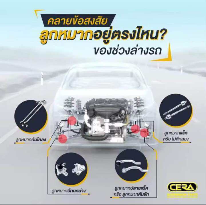 ลูกหมากกันโครงหน้า-nissan-tida-ลูกหมากกันโครงหน้า-นิสสัน-ทีร่า-ต่อ-1-คู่-brand-cera-oem-54618-jx-00a-cl-4950-รับประกันคุณภาพผ่าน-100-000-กิโลเมตร