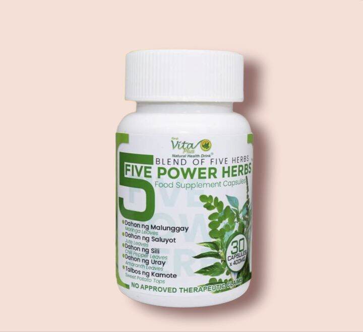 Blend of 5 Power Herbs Lazada PH