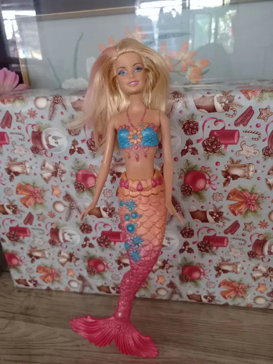 Alternatief voorstel specificeren rechtdoor Original USA 🇺🇸Matte 2010 Barbie Mermaid Doll made in Indonesia 13inches  | Lazada PH