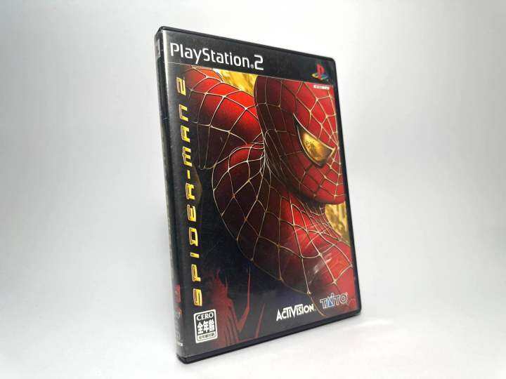 แผ่นแท้-play-station-2-japan-ps2-spider-man-2-spiderman