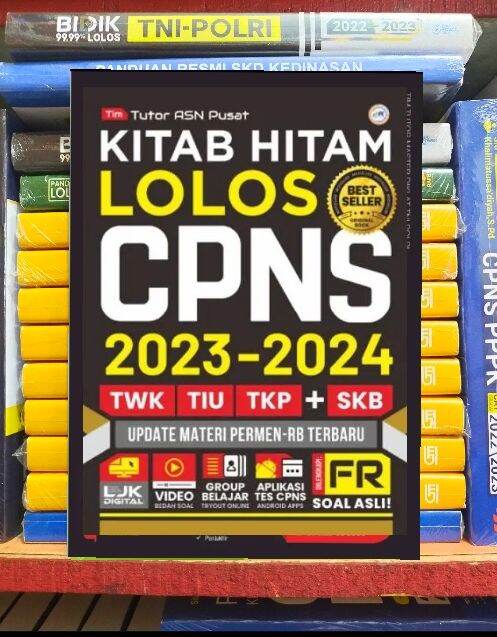 Buku CPNS 2024: Kitab Hitam Lolos CPNS 2023-2024 | Lazada Indonesia