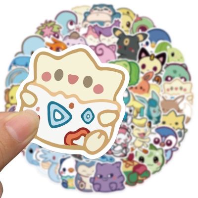 Sticker สติ๊กเกอร์ Pokémon 121 โปเกมอน 50ชิ้น การ์ตูน โปเกม่อน Pokemon pikachu โปรเกมอน go ปิกกาจู พิคาชู ปี ปีก กา จู โก