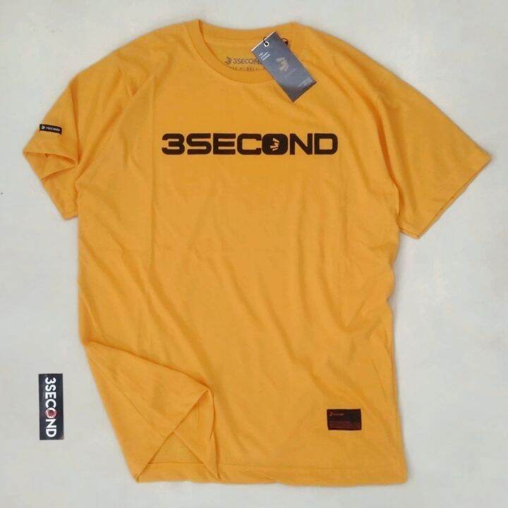 KAOS 3SECOND PRIA FREE STIKER KAOS DISTRO BAJU TSHIRT THREE SECOND 0835