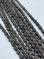 Smoky Quartz carving beads. ลูกปัดแกะสลักสโมคกี้ควอตซ์