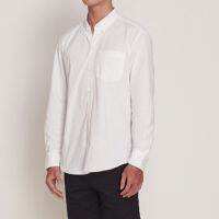 Manfair Shirt - The Stripe เสื้อเชิ้ตแขนยาวผ้า Cotton Oxford 100% (MFL009)