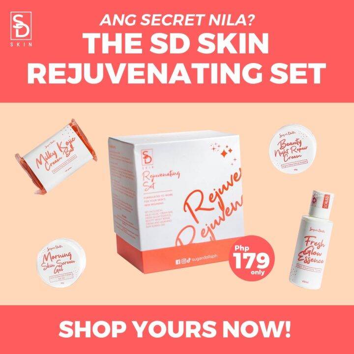 SUGAR DOLLS REJUVENATING SET Lazada PH
