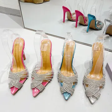 Women's 14CM High Heels Platform Pumps Round Toe Catwalk Show Shoes Large  Size | eBay